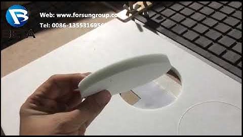 BETA CNC router with oscillating knife for cut foam pvc carton