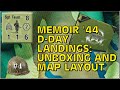 D-Day Landings Unboxing and Map Layout