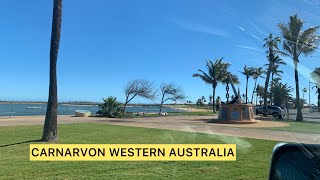 Carnarvon Foreshore - Western Australia - In Our Red Centre Caravan Seps Adventures
