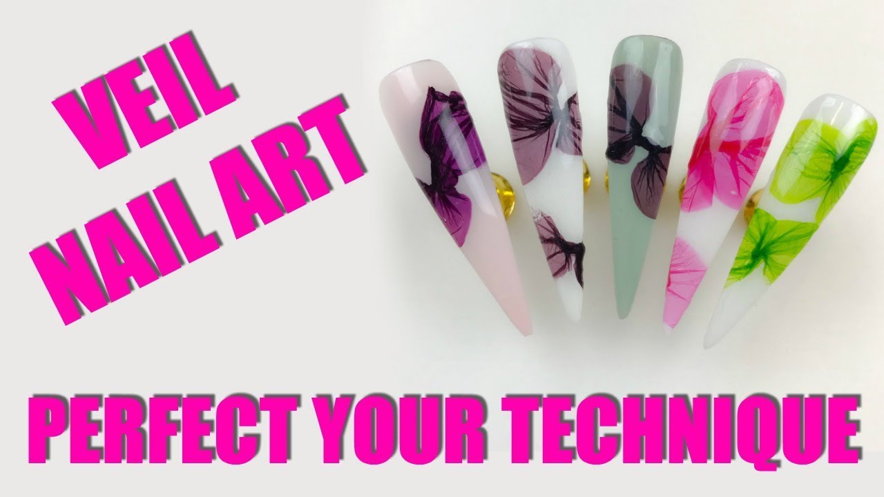 💥 VEIL NAIL ART PERFECT YOUR TECHNIQUE 💥 YouTube