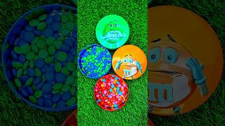 Minutes Satisfying with Rainbow M&amp;M'S Candy Unpacking From Glossy Containers ASMR Beads Surprise