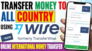 how to transfer money to other country using wise transfer | how to use wise | transfer money abroad screenshot 4