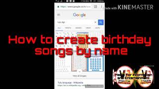 How to create birthday songs by name with Hindi songs screenshot 5