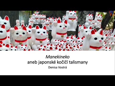 19. Manekineko aneb japonské kočičí talismany