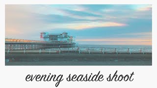 evening seaside sunset shoot and how i edit those photos in lightroom