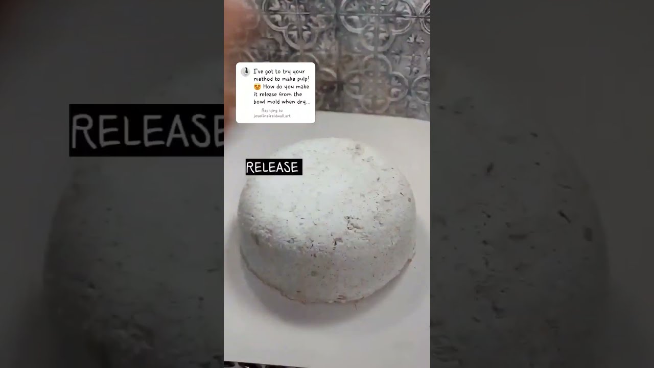 Removing a Bowl from a Mold YouTube