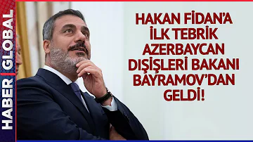 Azerbaycan Dışişleri Bakanı Bayramov'dan Hakan Fidan'a Tebrik Telefonu!