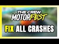 How to FIX The Crew Motorfest Crashing, Freezing, Not Launching, Stuck &amp; Black Screen