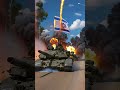 A tank unit was attacked.