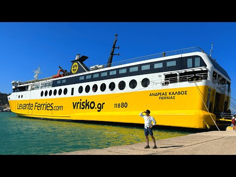 🇬🇷 Taking Your Car on the Ferry in Greece? Watch This - Exploring Zakynthos Trip Report [4K]