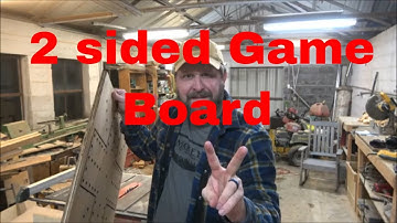 2 sided Game Board (cnc