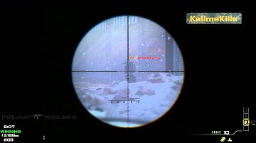 MW3 - Two Head Shots, ONE Bullet!
