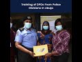 Training: Lost &amp; Found Database For the Nigeria Police Force