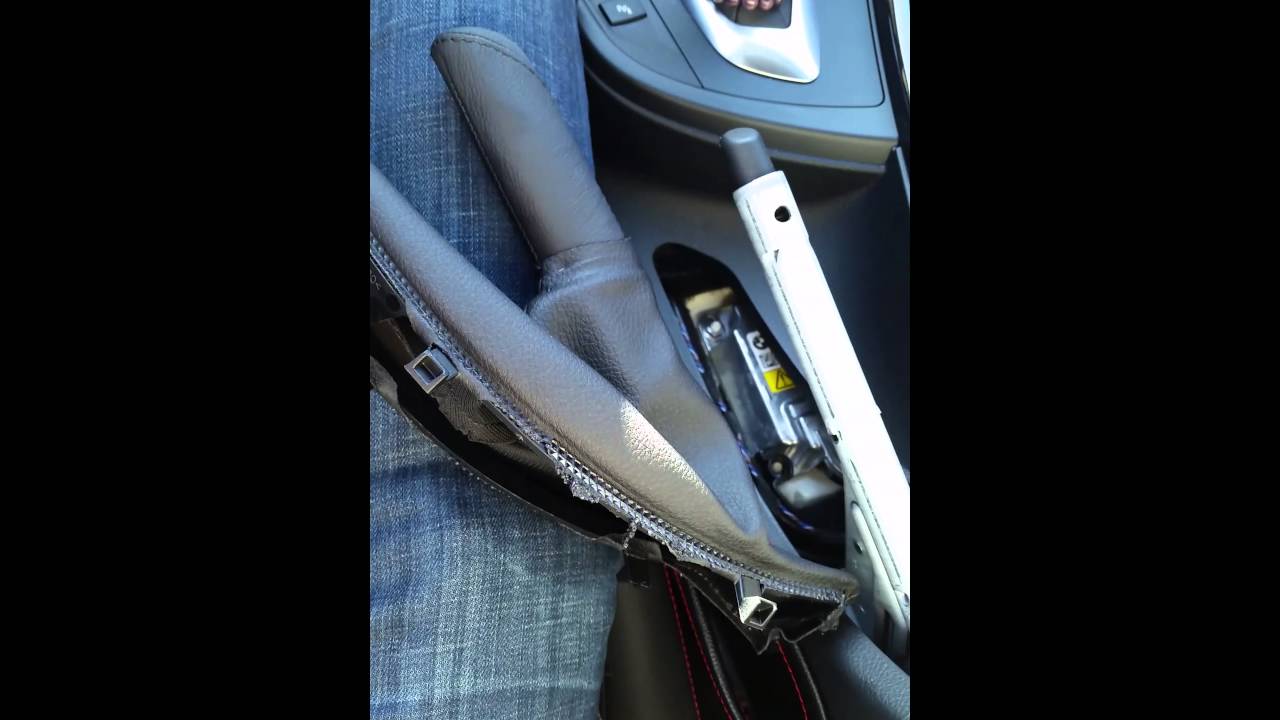 How to Replace the E Brake Handle for BMW F30 (2016 328i) YouTube