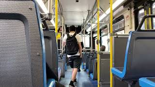 CTA On Board Riding 2006 New Flyer D40LF Bus 1218 on 52 Kedzie