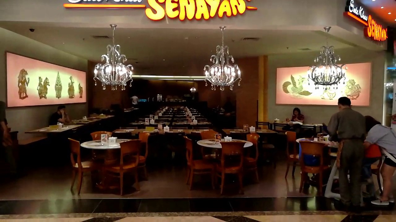 Indonesian Food Sate Khas Senayan At Mal Taman Anggrek Jakarta Indonesia