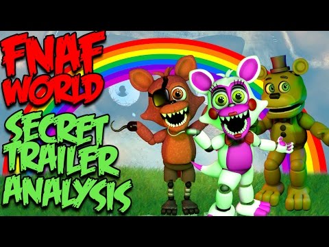 ★ FNAF WORLD - SECRET TRAILER ANALYSIS ★