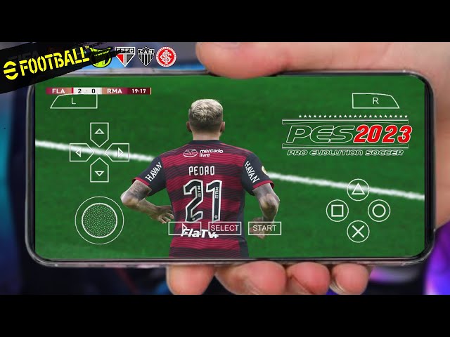 ✓ eFootball PES 2023 Leve PPSSPP C/ Brasileirão & Europeu 100