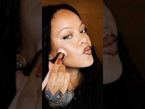 Rihanna for Fenty’s NEW Sun Stalkr Soufflé Bronzer ✨💫 #rihanna #shorts