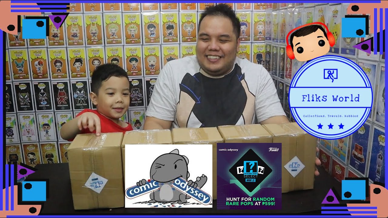 Unboxing Comic Odyssey Mystery Select Wave 2 