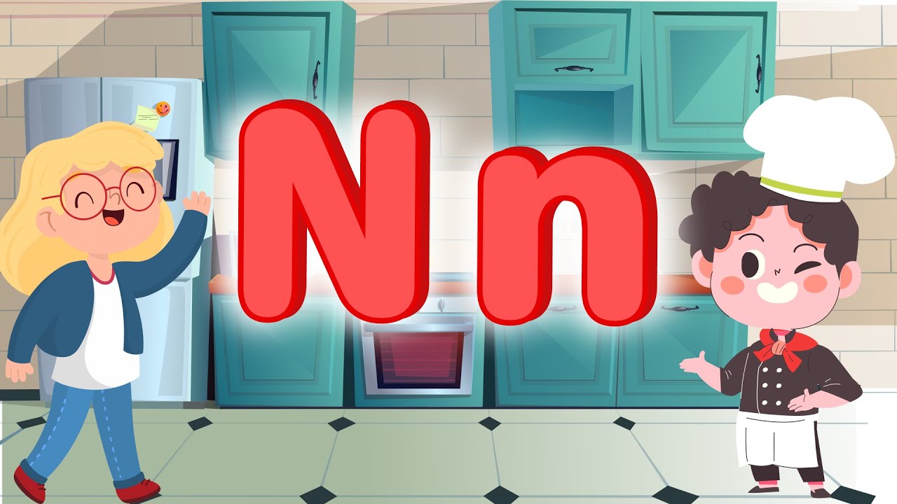 Lette N n - Phonics for Kids - Viva Duck - YouTube