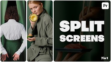 Multiscreen Transitions – 3 Split-Screen – Premiere Pro Template | Tutorial