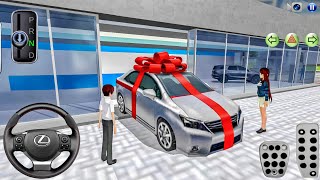 New Lexus Sedan Car in City Showroom - 3D Driving Class 2026 - Car Games - Android iOS Gameplay screenshot 3