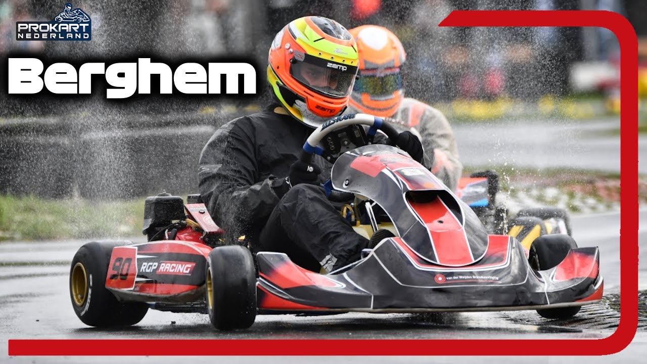 56 Karts in the Rain on SLICKS! |  Pro Kart 2024 | Circuit Park Berghem