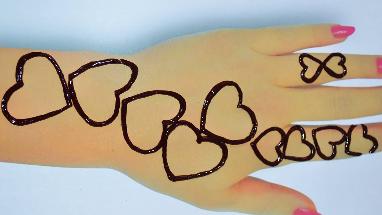 Latest beautiful,stylish and easy mehendi designs for front hands ...