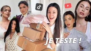 Je teste les marques des INFLUENCEURS !