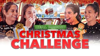 CHRISTMAS CHALLENGES with Kenti, Lucía, Rocío \& Claudia Zornoza | Real Madrid