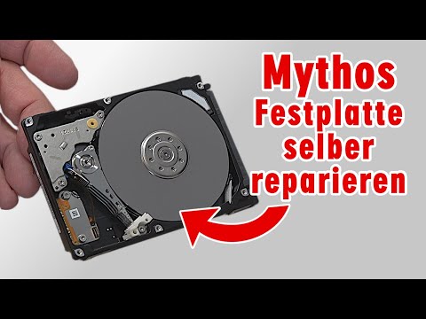 Festplatte selber reparieren - Funktionieren die Tricks? - Anleitung Deutsch