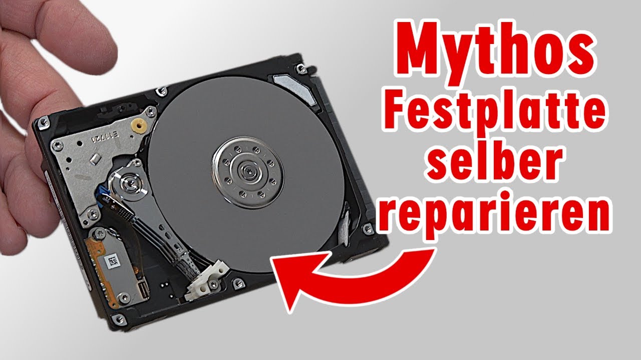 Woran Erkennt Man Das Die Festplatte Kaputt Ist Festplatte selber reparieren - Funktionieren die Tricks? - Anleitung