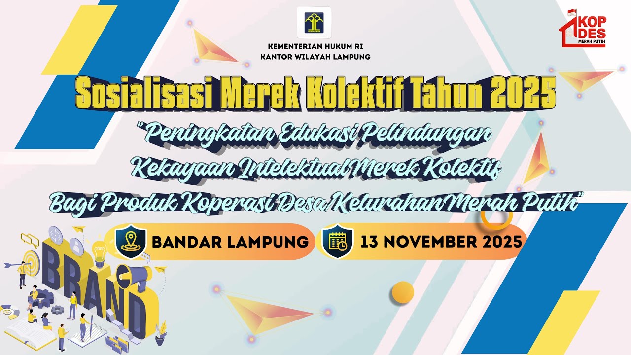SOSIALISASI MEREK KOLEKTIF TAHUN 2025