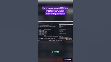 How do you gain RCE on PostgreSQL with misconfiguration?