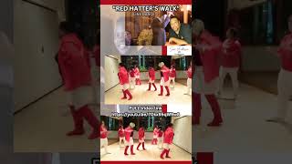 "RED HATTER'S WALK" LINE DANCE, REMIX'D(THE CLASSICS💥),  Music/Song by *Sam Anderson* aka DJ Maestro