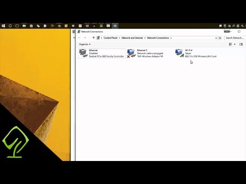How to disable or enable Ethernet port adapter in Windows 10 ,8.1, 8, 7 hqdefault