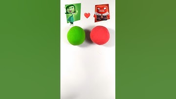 Guess The Mixed Color Of Inside Out (Relationships) #colormixing #satisfying #asmr #insideout2