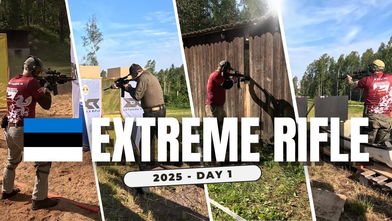 Surviving Most Extreme IPSC Rifle match in Baltics - Day 1
