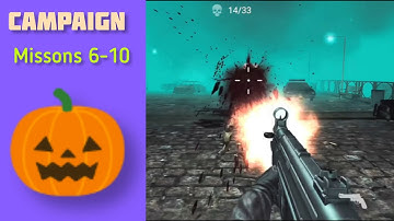 Zombeast : Zombie Shooter Gameplay Part 2 | Campaign mode Missions 6-10 | Khatarnak zombies