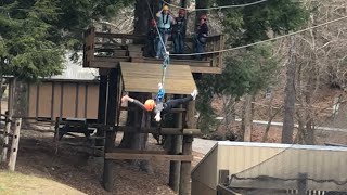 Zip Lining Helen Ga