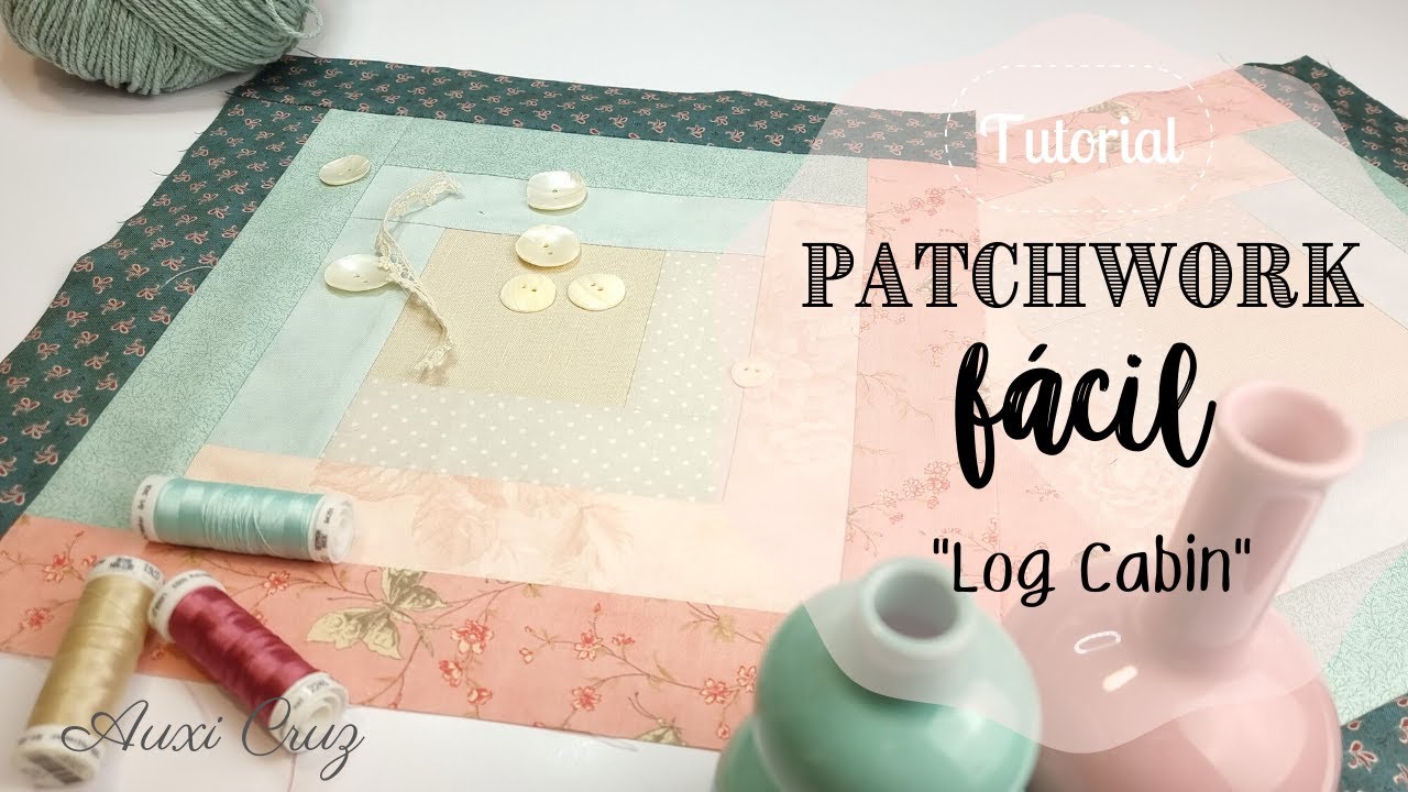 🧵🔔Aprende a hacer PATCHWORK  FÁCIL y RÁPIDO🔔 BLOQUE 