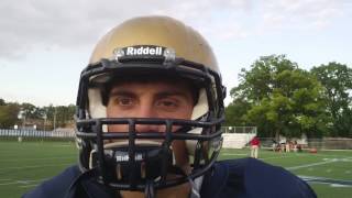 Bishop Dwenger High School quarterback Mike Fiacable
