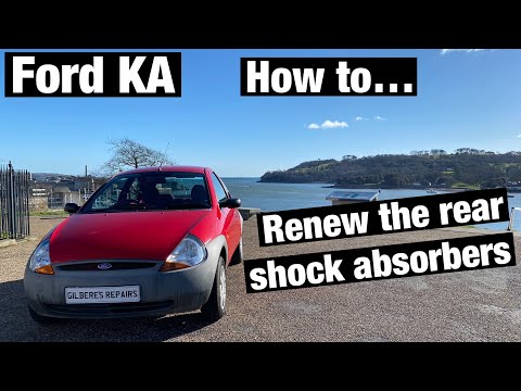 Ford Ka rear shock absorber replacement