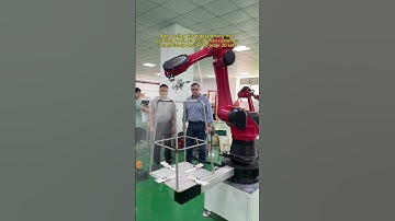 Programming-free spraying robot. #industrial robot #spray robot #six-axis robot