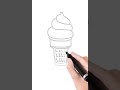 draw ice cream#drawing #art Icecream
