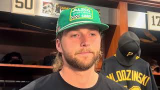 Carmen Mlodzinski, Pirates, on his move to the bullpen 