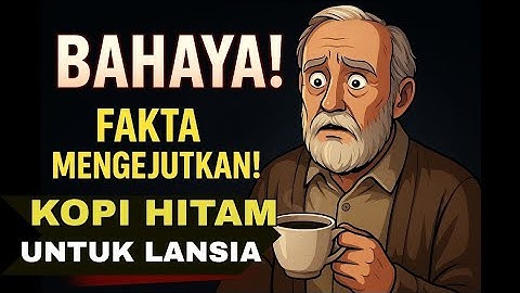Waspada! 10 Bahaya Minum Kopi Pahit Setiap Pagi untuk Lansia – Fakta Nomor 7 Mengejutkan!