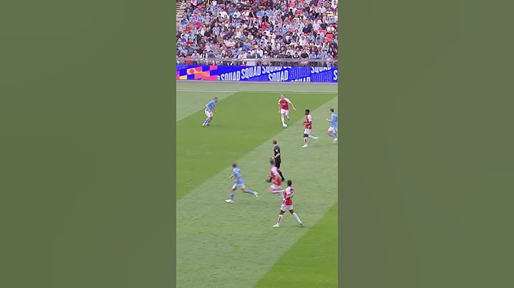 Odegaard's skills vs Manchester City