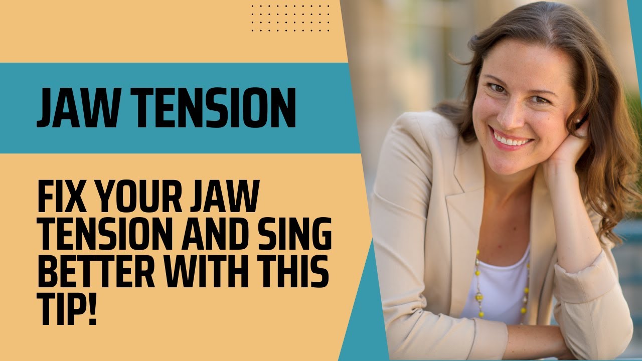 Fix your jaw tension and sing better!
